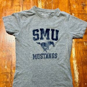 Vintage SMU Mustang T Shirt Size S